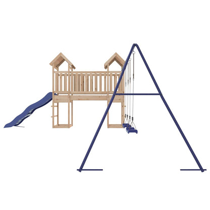 Outdoor Playset | Blue | Solid Pine Wood | Large | Durable | Playset
