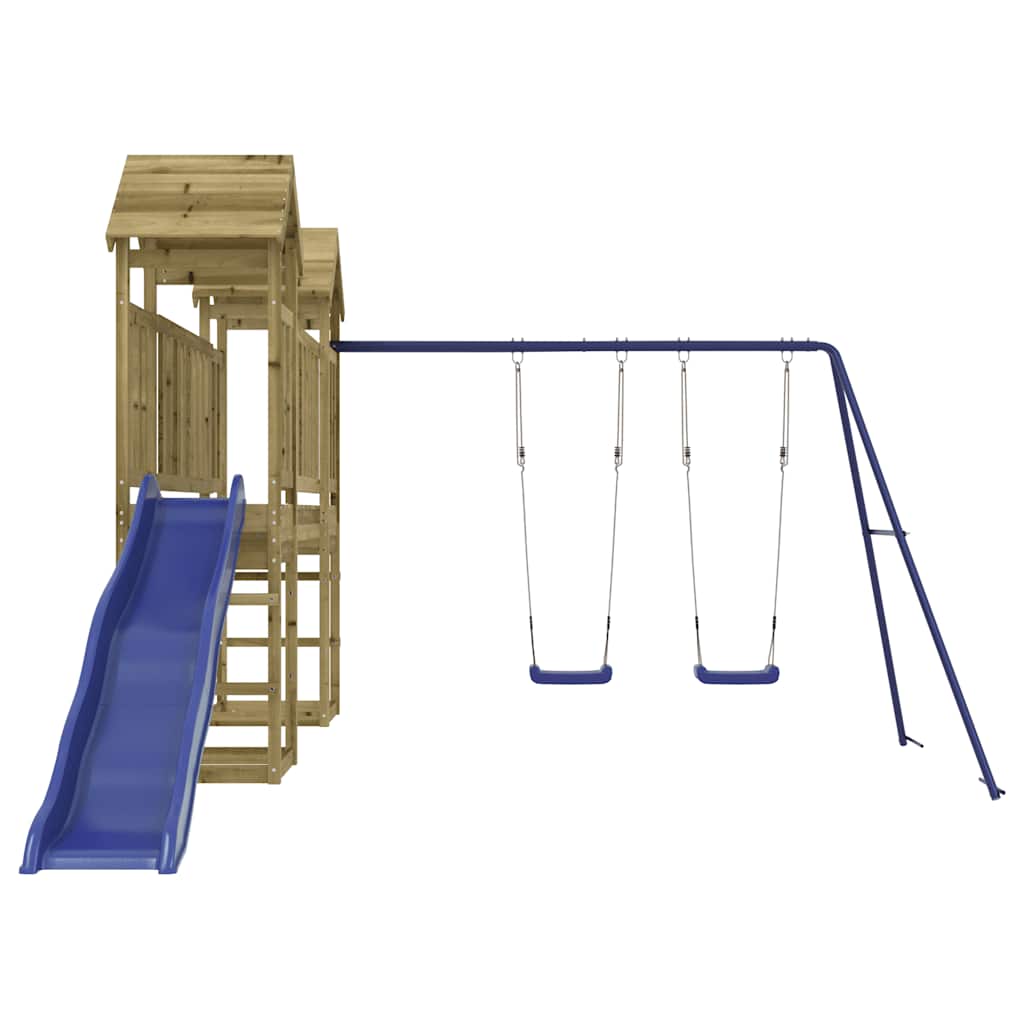 Outdoor Playset | Pinewood | Treated for durability | Large | Playset