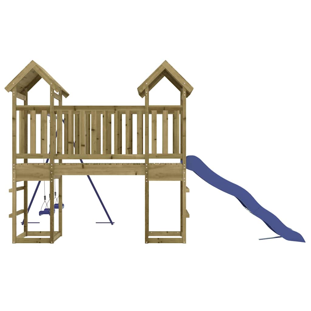 Outdoor Playset | Pinewood | Treated for durability | Large | Playset