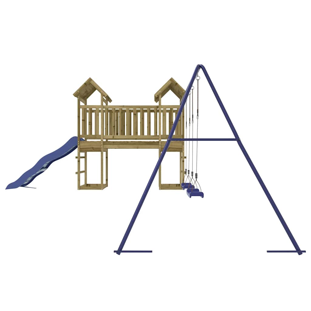 Outdoor Playset | Pinewood | Treated for durability | Large | Playset