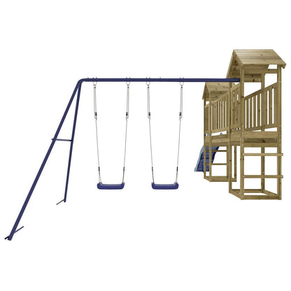 Outdoor Playset | Pinewood | Treated for durability | Large | Playset