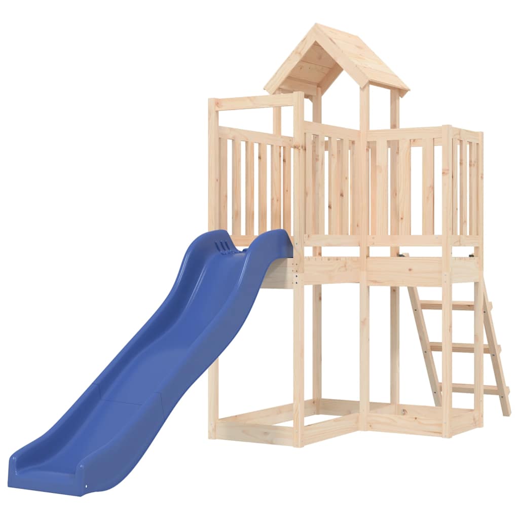 3155828 vidaXL Outdoor Playset Solid Wood Pine