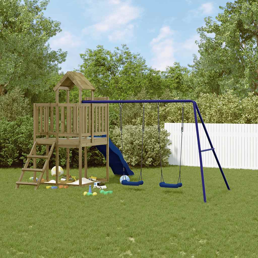 Outdoor Playset Impregnated Wood Pine