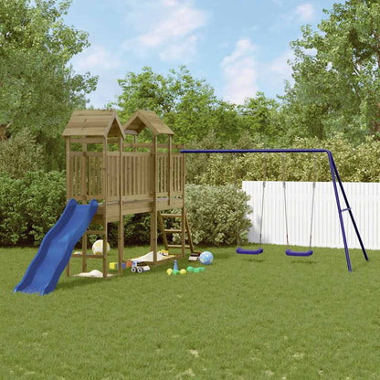 Outdoor Playset Impregnated Wood Pine
