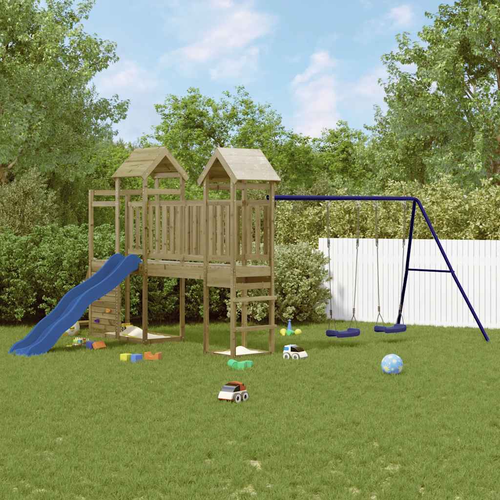 Outdoor Playset Impregnated Wood Pine