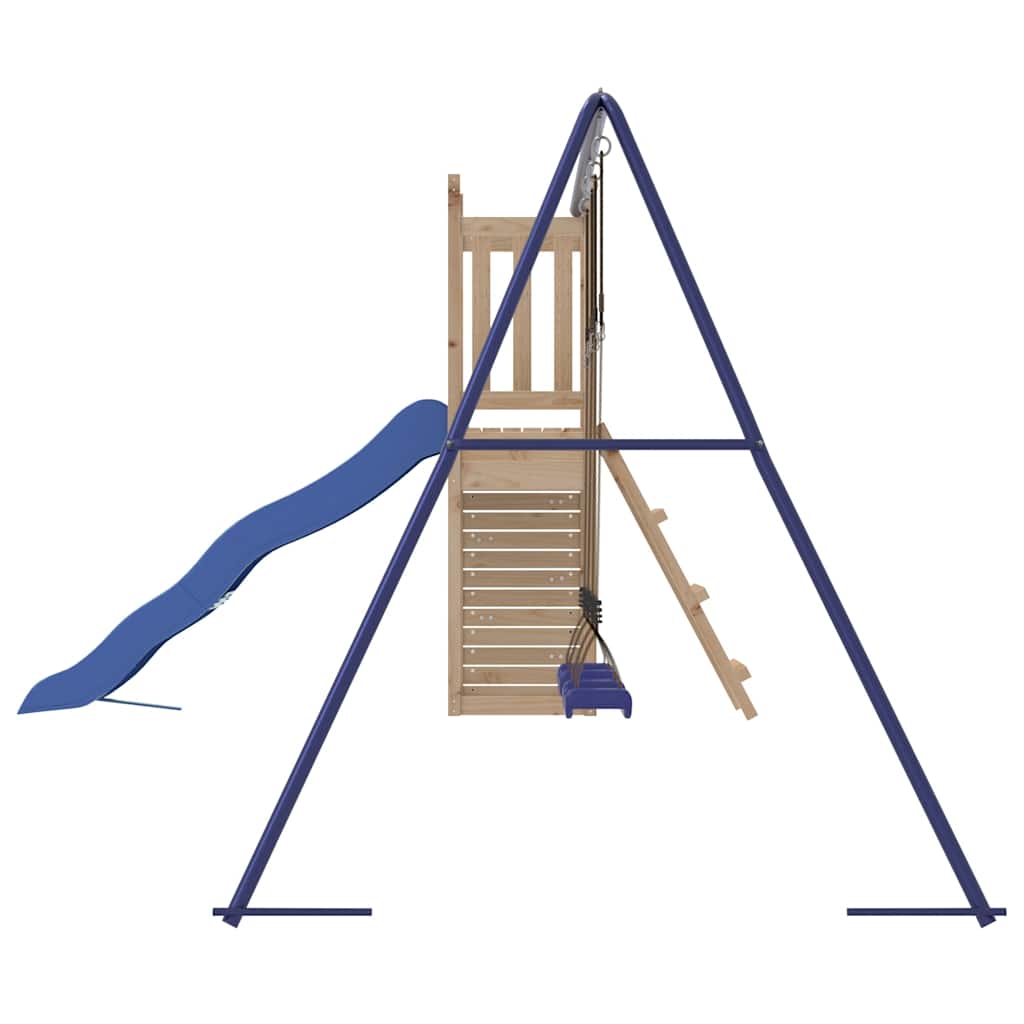 Outdoor Playset Solid Wood Pine