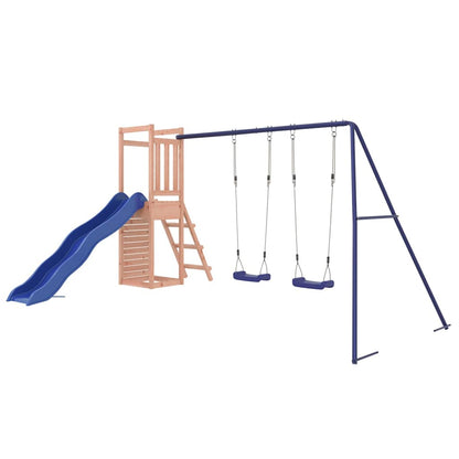 Outdoor Playset | Douglas wood and blue