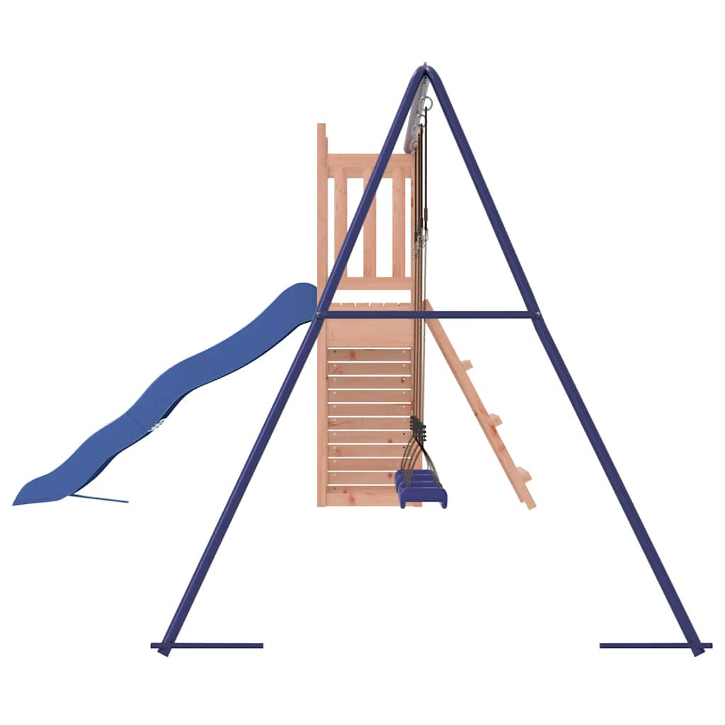 Outdoor Playset | Douglas wood and blue