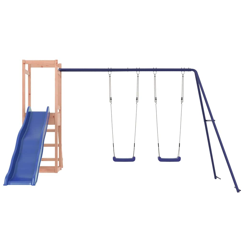Outdoor Playset | Douglas wood and blue