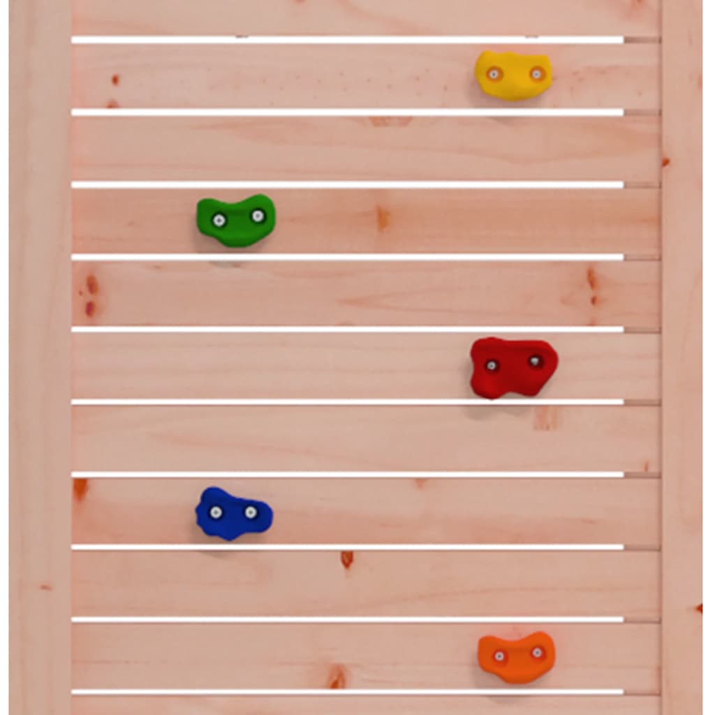 Outdoor Playset | Natural Wood/Blue | Solid douglas wood | Large