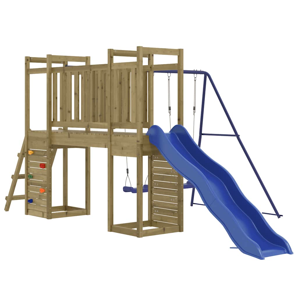 Outdoor Playset | Pinewood | Vacuum pressure treated | Large | Durable