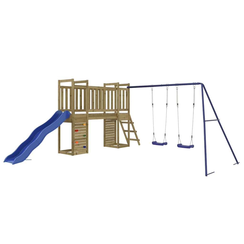 Outdoor Playset | Pinewood | Vacuum pressure treated | Large | Durable