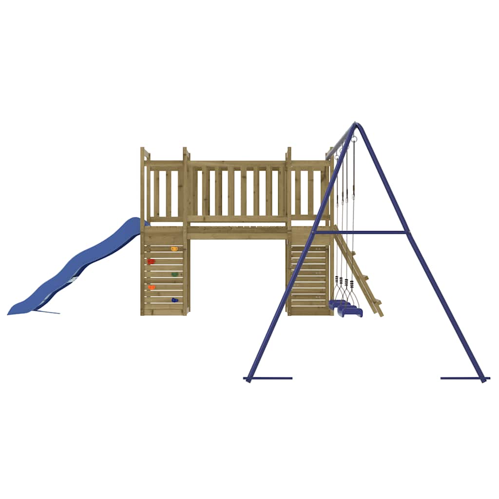 Outdoor Playset | Pinewood | Vacuum pressure treated | Large | Durable