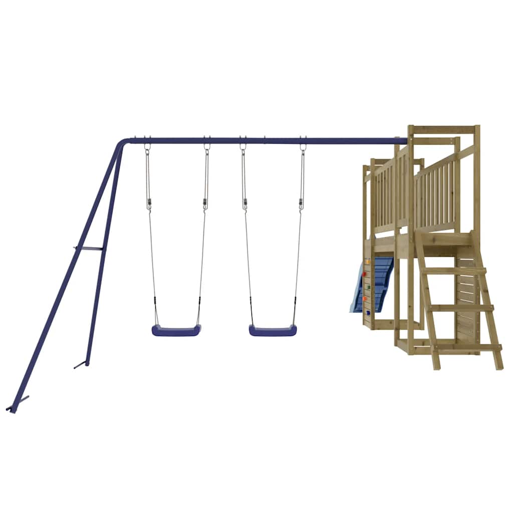 Outdoor Playset | Pinewood | Vacuum pressure treated | Large | Durable