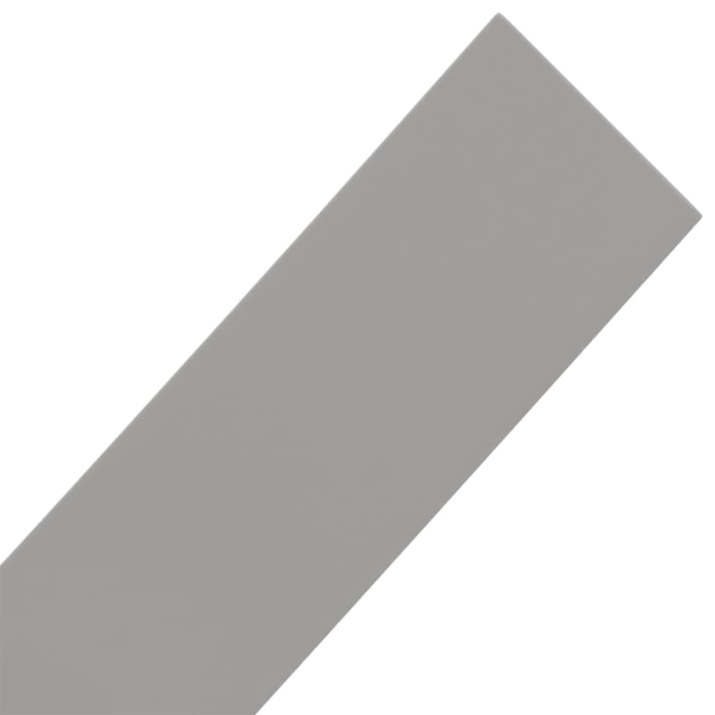 Garden Edgings 4 pcs Grey 10 m 10 cm Polyethylene