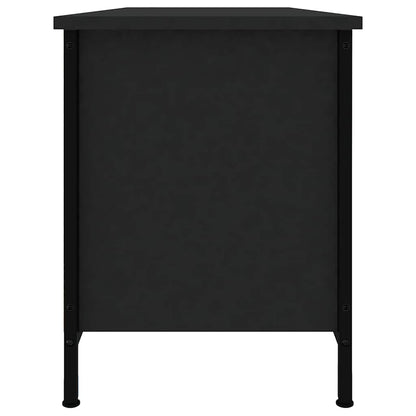 TV Cabinet Black 102x35x45 cm Engineered Wood