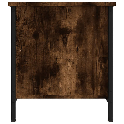 TV Cabinet Smoked Oak 100x40x45 cm Engineered Wood