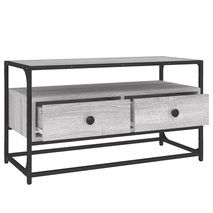 TV Cabinet Grey Sonoma 80x35x45 cm Engineered Wood