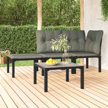 Garden Coffee Table | Grey | DPC, powder-coated steel | Medium | Tough