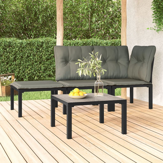 Garden Coffee Table | Grey | DPC, powder-coated steel | Medium | Tough