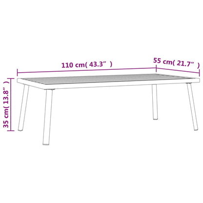 Garden Coffee Table | Anthracite