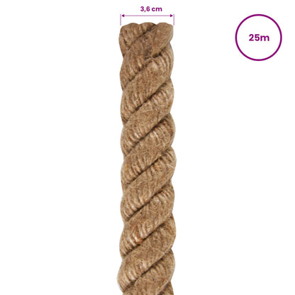 Jute Rope 25 m Long 36 mm Thick