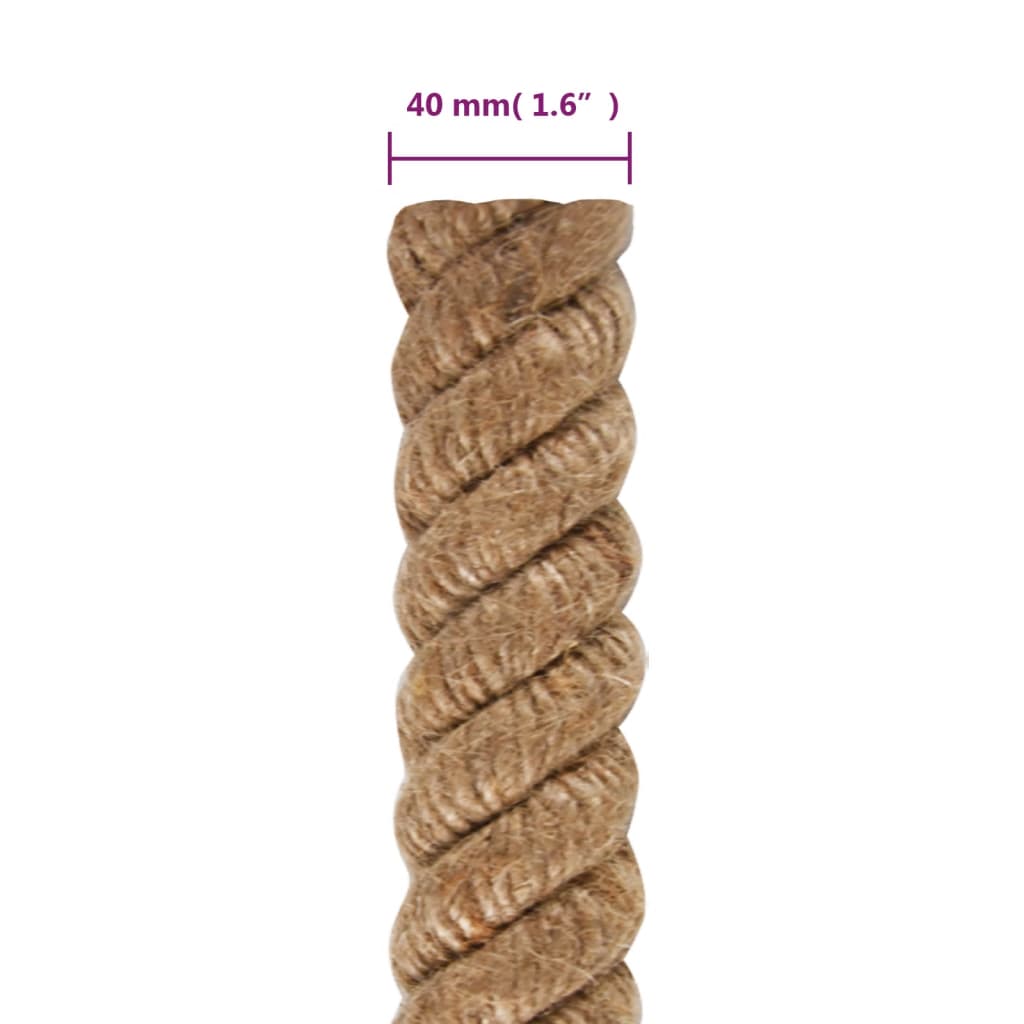 Jute Rope 5 m Long 40 mm Thick
