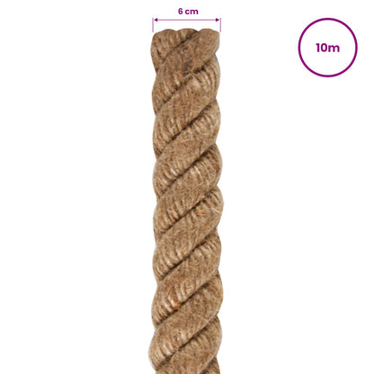 Jute Rope 10 m Long 60 mm Thick