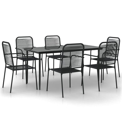 Garden Dining Set | Black