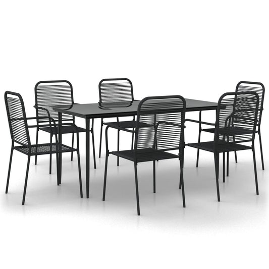 Garden Dining Set | Black