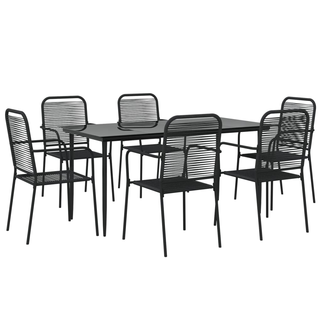 Garden Dining Set | Black