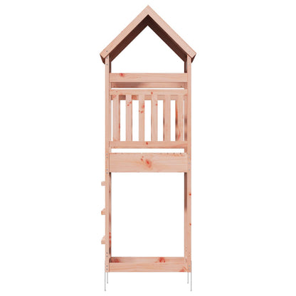 Outdoor Play Tower Natural 53 x 85 x 264 cm Solid Douglas Wood