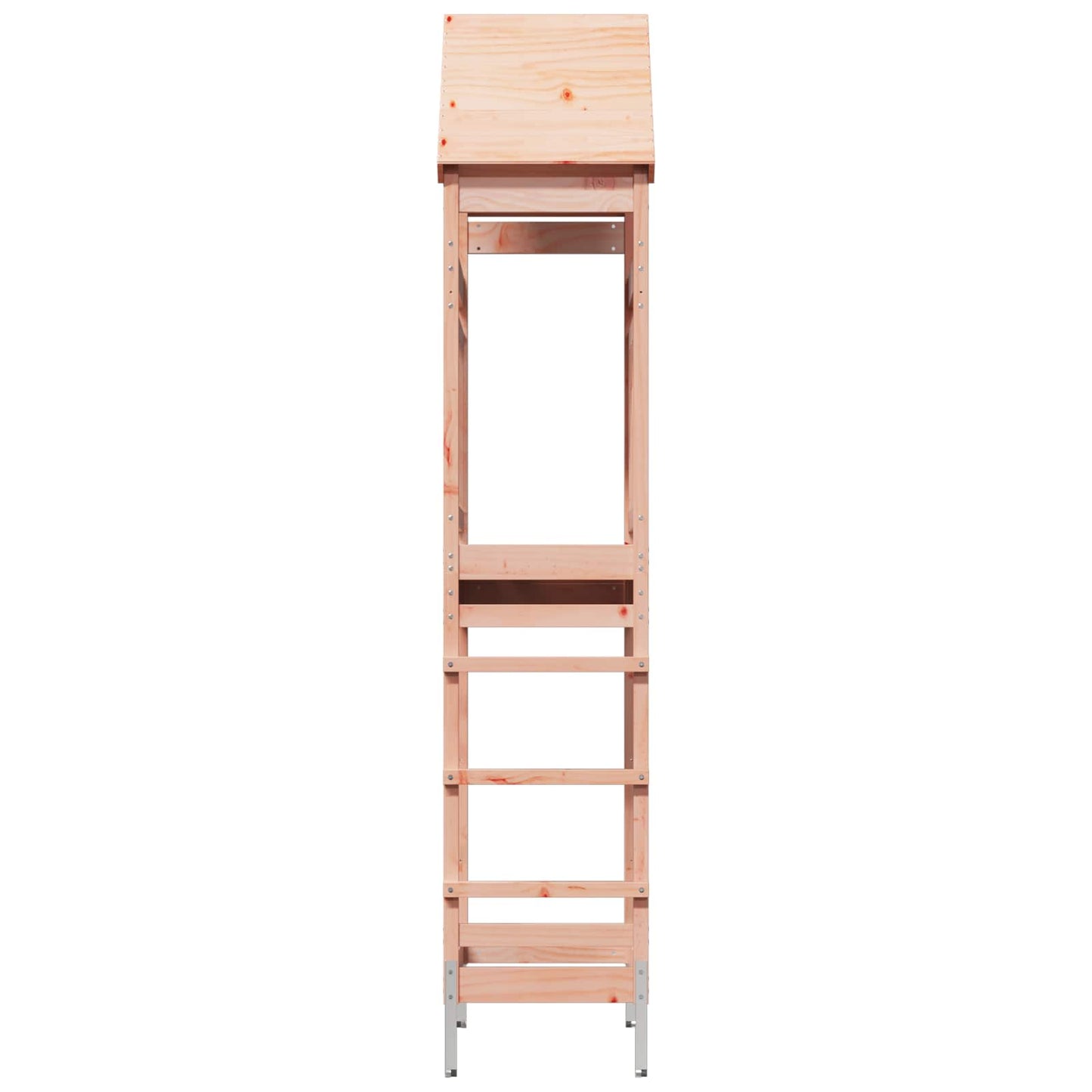 Outdoor Play Tower Natural 53 x 85 x 264 cm Solid Douglas Wood