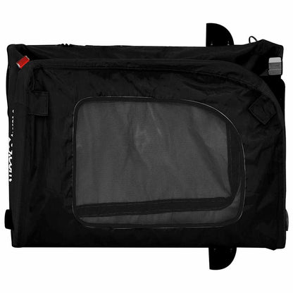 Pet Bike Trailer Black 125 x 53 x 54 cm Oxford fabric and iron
