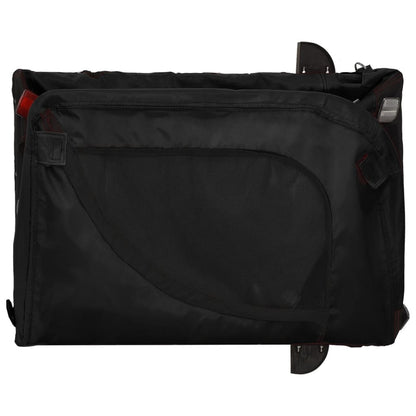 Pet Bike Trailer | Black | Oxford fabric, iron, PVC | Small | Foldable
