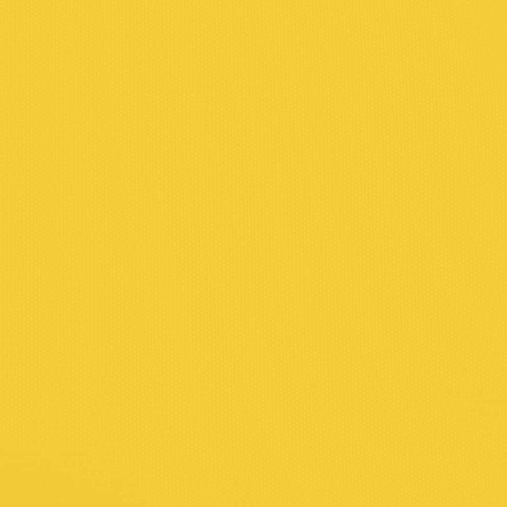 Pet Bike Trailer Yellow and Black Oxford Fabric and Iron