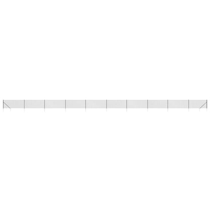 Chain Link Fence with Spike Anchors Anthracite 0.8x25 m