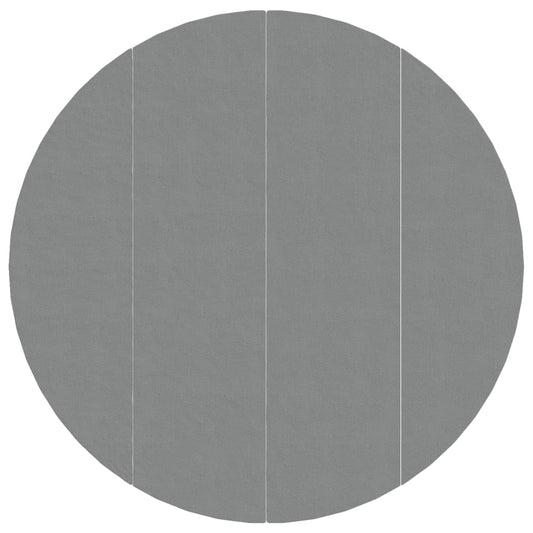 Pool Ground Cloth Light Grey Ø500 cm Polyester Geotextile