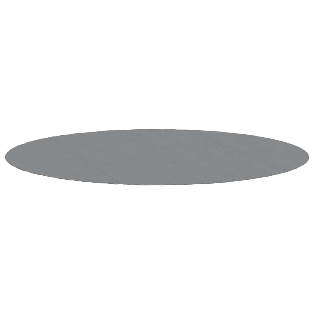 Pool Ground Cloth Light Grey Ø500 cm Polyester Geotextile