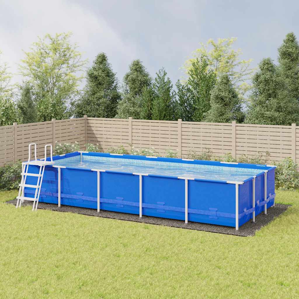 Pool Ground Cloth Light Grey 999x500 cm Polyester Geotextile