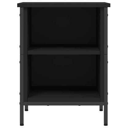 Shoe Cabinet Black 38x35x50 cm Engineered Wood