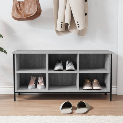 Shoe Cabinet Grey Sonoma Holds up to 6 pairs of shoes