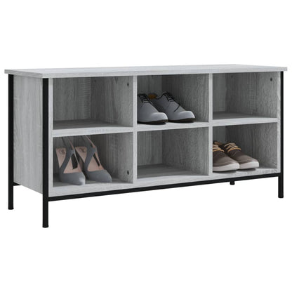 Shoe Cabinet Grey Sonoma Holds up to 6 pairs of shoes