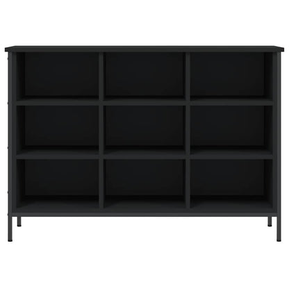 Shoe Cabinet Black 100x35x70 cm Engineered Wood