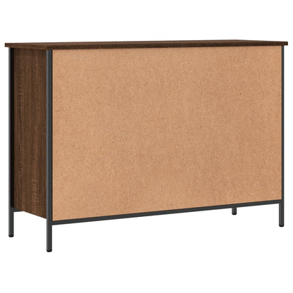 Shoe Cabinet Brown Oak 9 compartments
