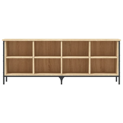 Shoe Cabinet Sonoma Oak 131x35x50 cm Engineered Wood