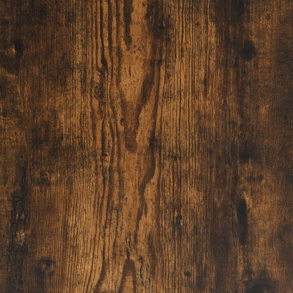 Shoe Cabinet Smoked Oak 8 compartments