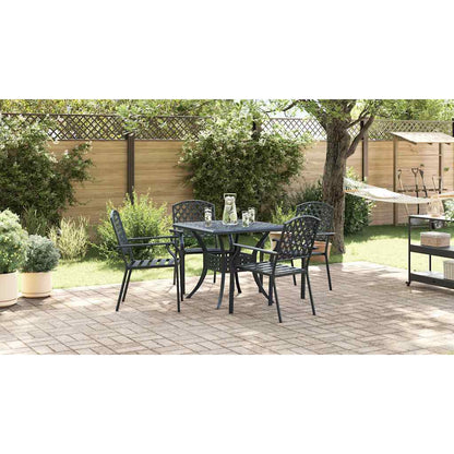 Garden Chair 4 pcs Anthracite 56 x 65 x 89 cm Steel