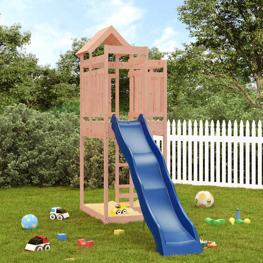 Outdoor Playset | Natural Wood | Solid Douglas Wood | Large | Durable