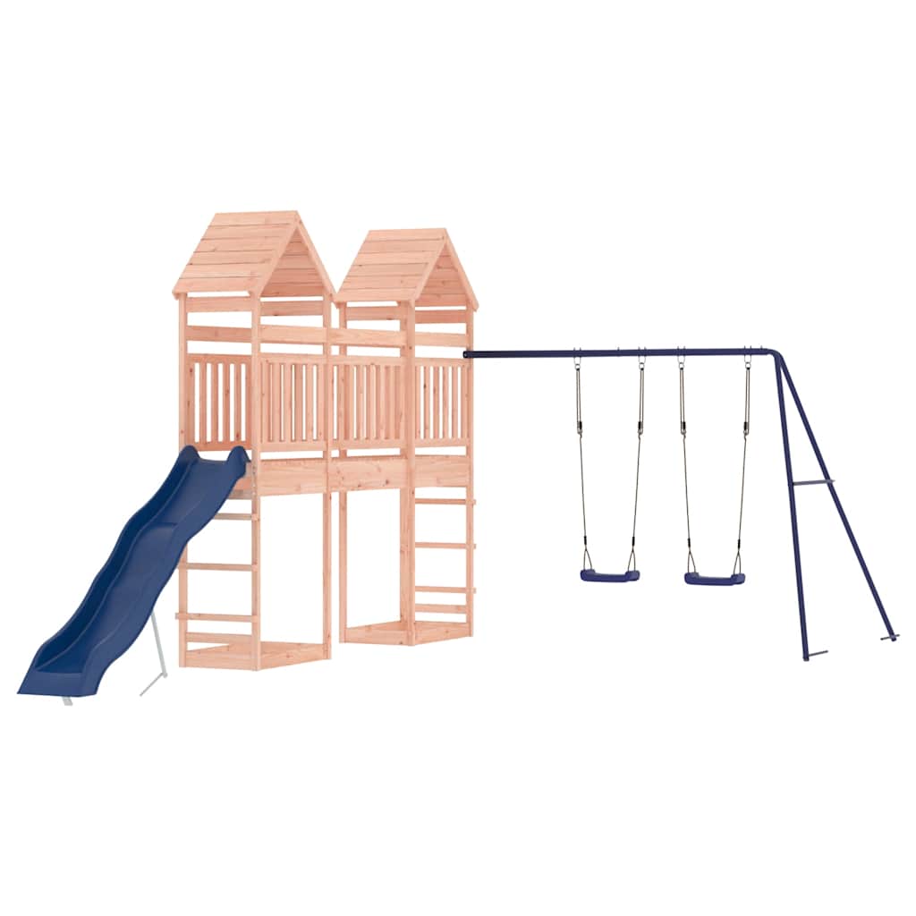 Outdoor Playset | Wood | Solid Douglas Fir wood | Large | Durable